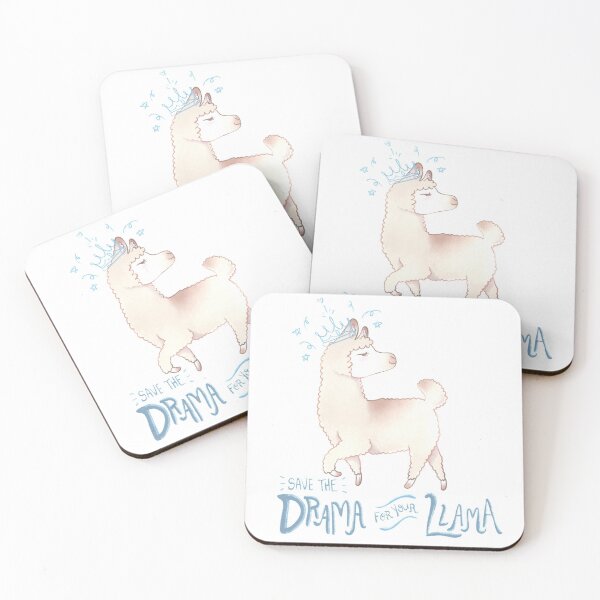 Item preview, Save the Drama for your Llama designed and sold by showersnack.