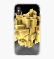 Vinilo o funda para iPhone Gold abstract