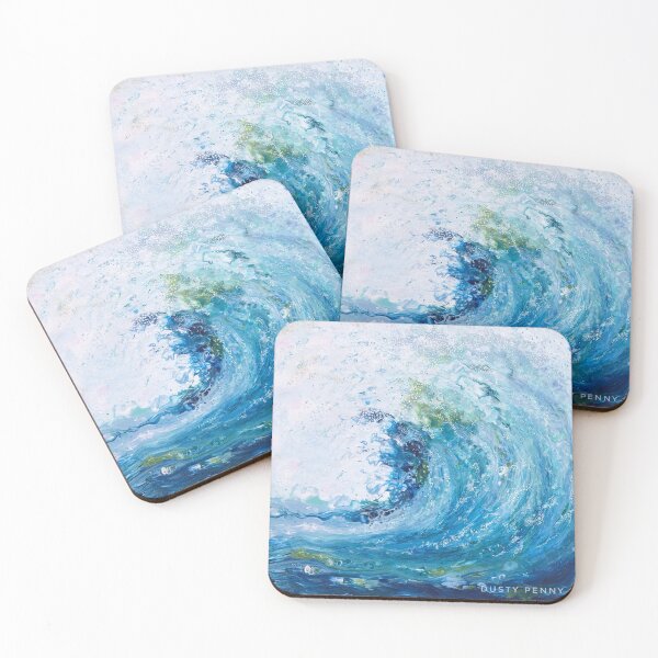 Item preview, Painted wave designed and sold by Dusty-Penny.