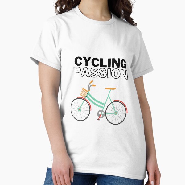 Item preview, Cycling Passion (white background) designed and sold by Dinoroarrr.