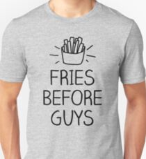 fries before guys- hand lettered Unisex T-Shirt