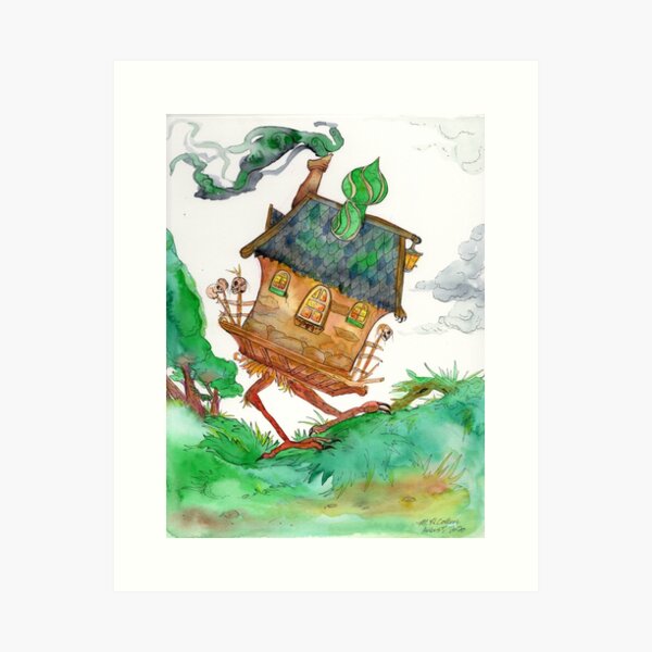 Item preview, Baba Yaga's Hut designed and sold by MsFledermaus.