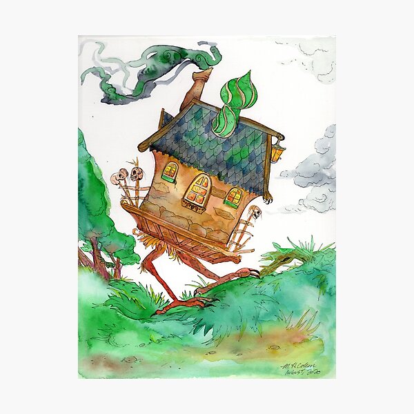 Item preview, Baba Yaga's Hut designed and sold by MsFledermaus.