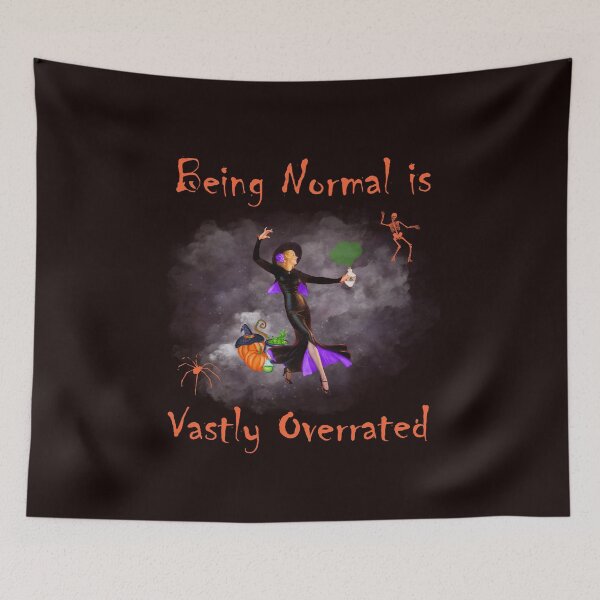 Item preview, Being Normal is Vastly Overrated designed and sold by Sarah Wainwright.