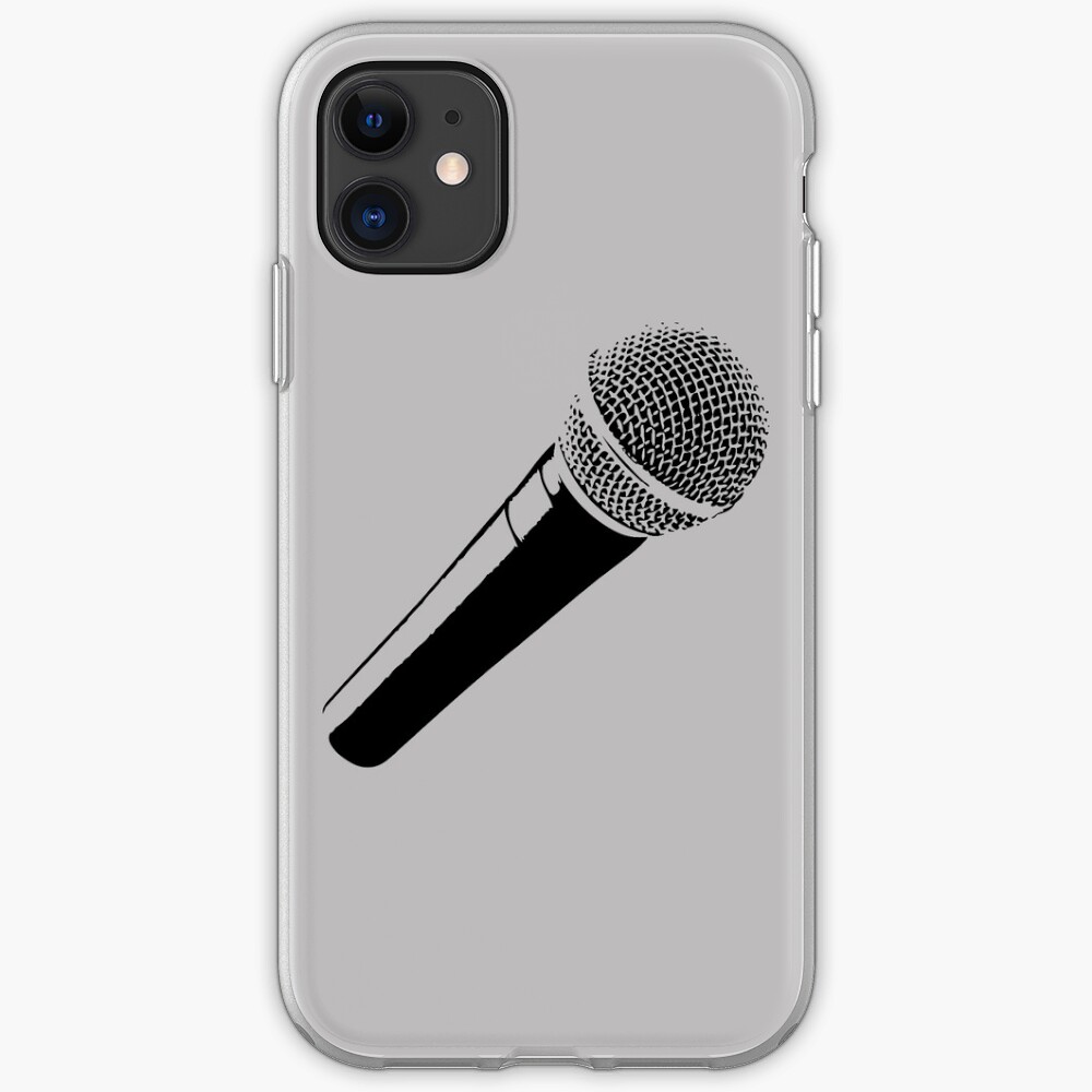 "Clean microphone" iPhone Case & Cover by mamisarah Redbubble