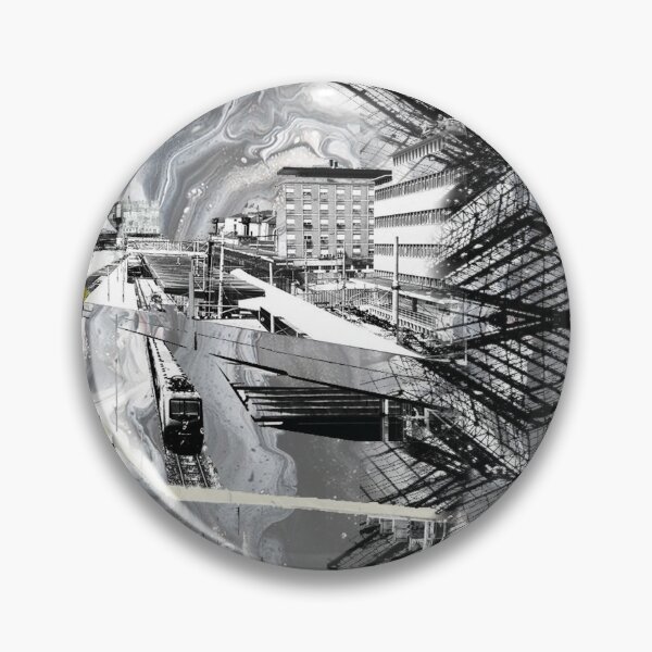 Item preview, Architectural black and white geometric and abstract design designed and sold by Mahnoor Haroon  Niazi.