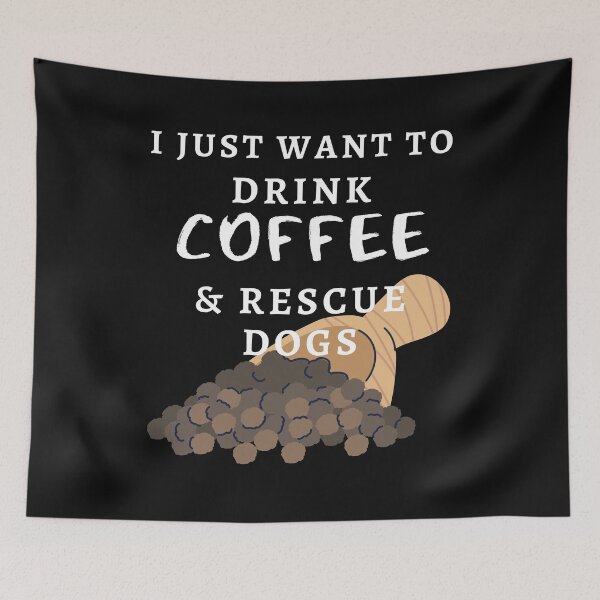 Item preview, Funny Coffee and Dogs Golden Retriever German Shepherd Chihuahua designed and sold by OneTimeEngineer.