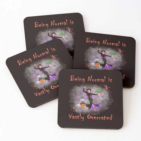 Item preview, Being Normal is Vastly Overrated designed and sold by Sarah Wainwright.