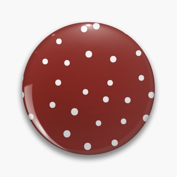 Item preview, Minimalistic Polka Dots Pattern, White Polka dot pattern, dotted aesthetic - Vintage Red designed and sold by PattyTheGecko.