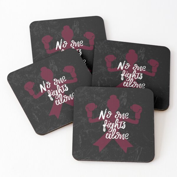Item preview, Brain Anuersym - No One Fights Alone designed and sold by Shirt Slanger.