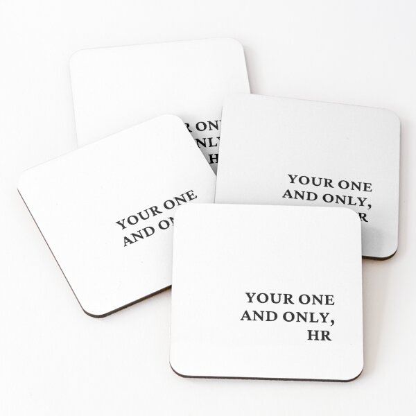 Item preview, your one and only HR human resource funny design designed and sold by AnujShah7.