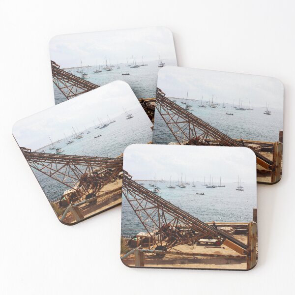 Item preview, the boats in the mediterranean sea seen from the port among the old irons designed and sold by alessiapenny.
