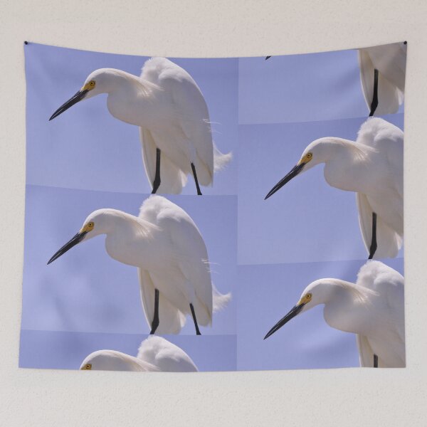 Item preview, Snowy Egret, As Is.............Elvis? designed and sold by Kim McClain Gregal.