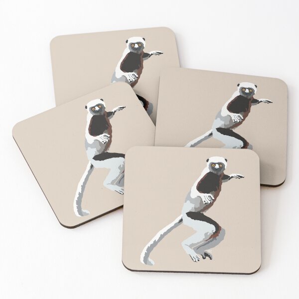 Item preview, Coquerel’s Sifaka (Propithecus coquereli) designed and sold by Alawstrations.