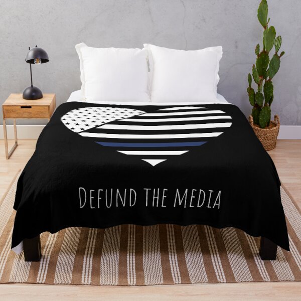 Item preview, Defund The Media Anti Fake News designed and sold by BrighterVibes.