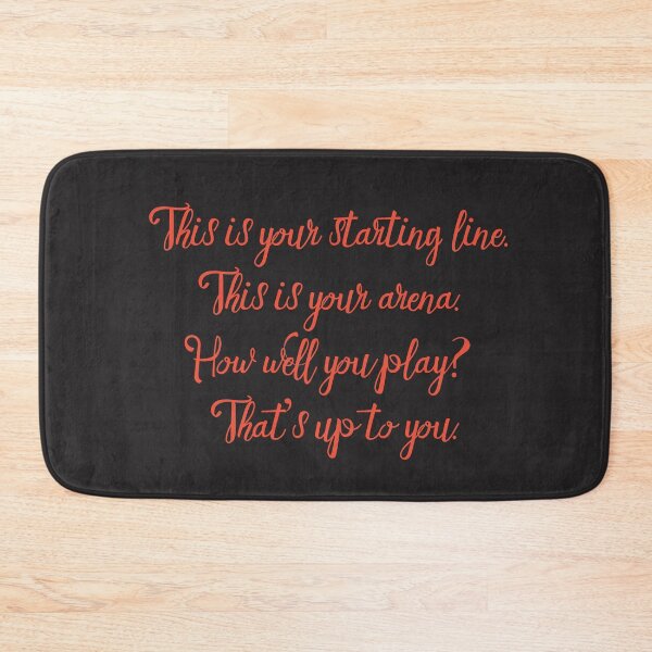 Item preview, This is your starting line designed and sold by holbytv.
