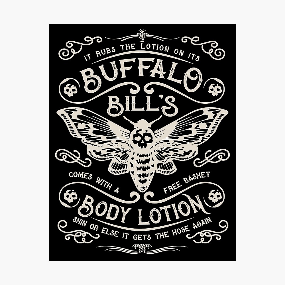 Hippie Runner Buffalo Bill's Body Lotion It Rubs The Lotion on It's Skin or Else It Gets The Hose Again Crewneck Sweatshirt / Medium