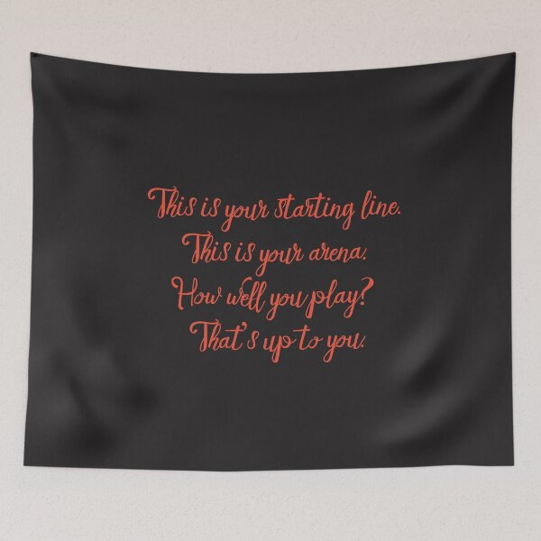 Item preview, This is your starting line designed and sold by holbytv.