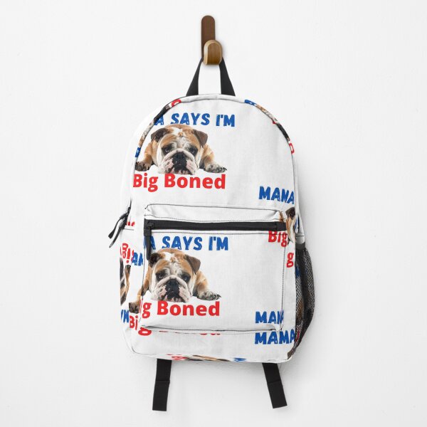 Item preview, Mama Says I'm Big Boned English Bulldog designed and sold by Samsdesignshop.
