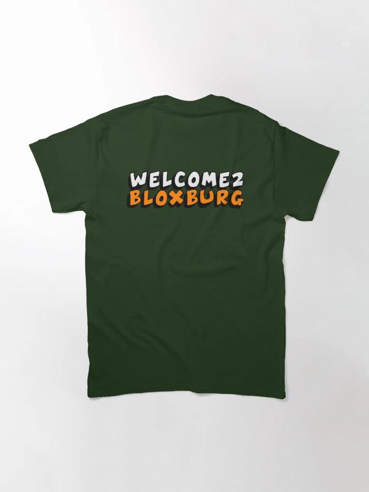 Welcome To Bloxburg Classic Logo Gift Tee' Sticker