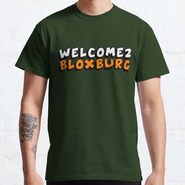 Welcome To Bloxburg Classic Logo Gift Tee' Sticker