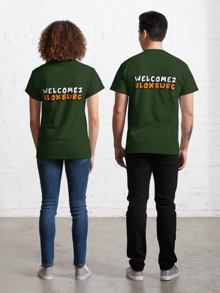 Welcome To Bloxburg Classic Logo Gift Tee' Sticker