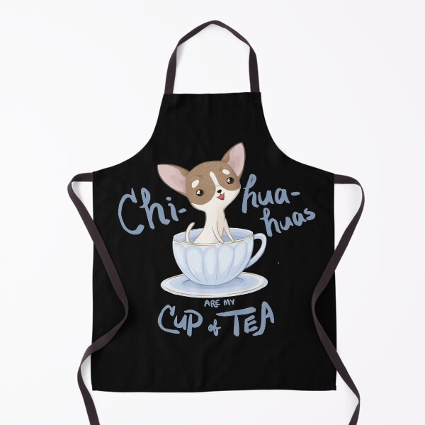 Item preview, Chihuahuas are my cup of tea - brown and white designed and sold by showersnack.