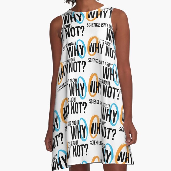 Why Not Science A-Line Dress