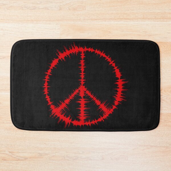 Item preview, Music wave with peace symbol designed and sold by Junsu Lim.