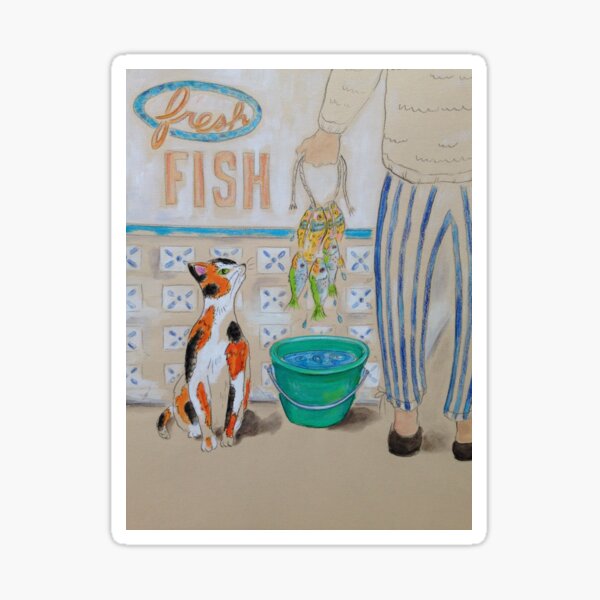 Fresh Fish Sticker