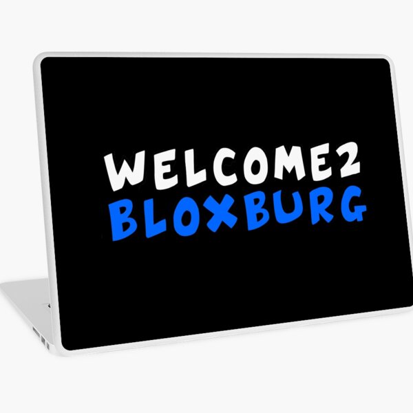 Roblox Thinknoodles Laptop Skins Redbubble - welcome to bloxburg roblox laptop skin