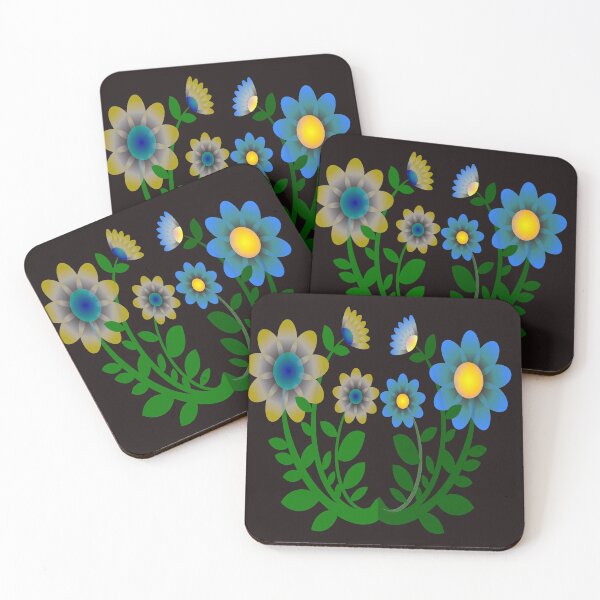 Item preview,  pastel floral folk art motif  designed and sold by Ralek.