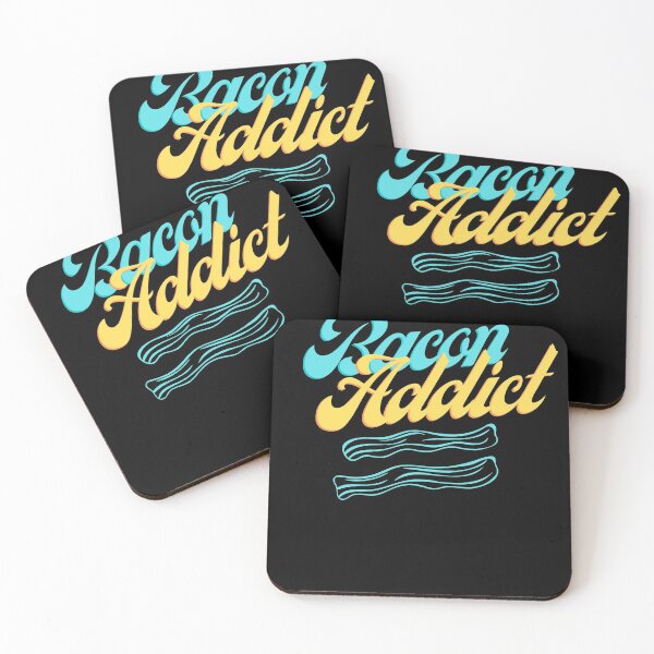 Item preview, Bacon addict funny food design designed and sold by shopbikeshirt.