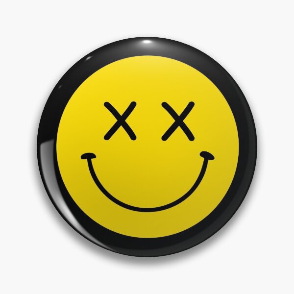 【楽ギフ_包装】 Pins Face Smiley Xx and Redbubble | Sale for Buttons パンツ