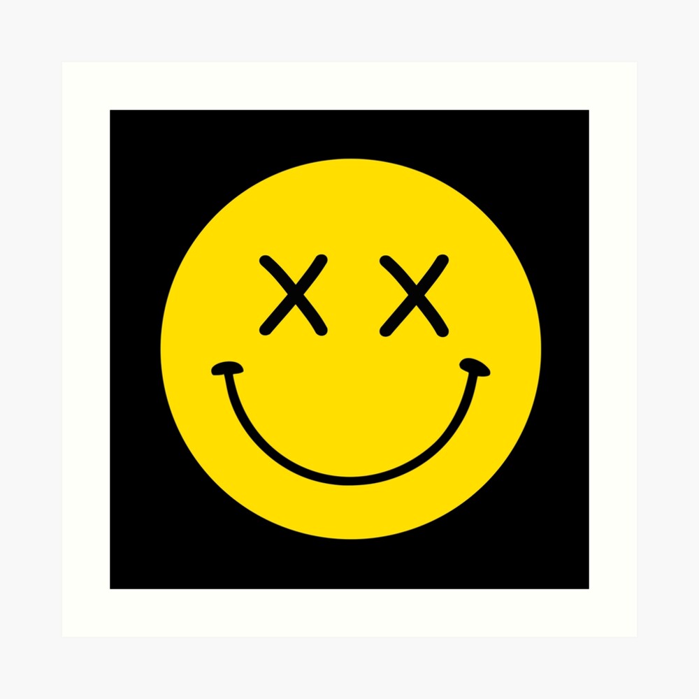 XX Smile | Happy Face | Black |