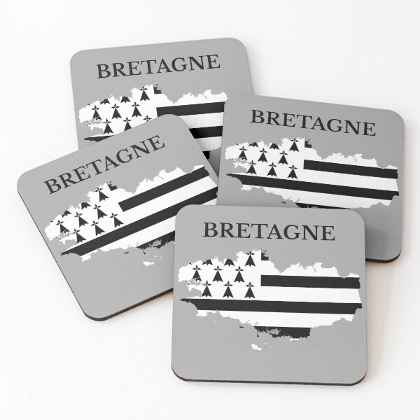 Item preview, Brittany (Bretagne) Map, France, French Region. designed and sold by marosharaf.