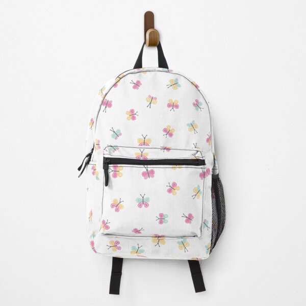 Item preview, Pretty butterfly Pattern, with beautiful pink butterflies - White designed and sold by PattyTheGecko.