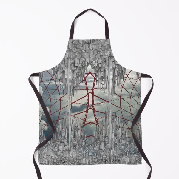 Item preview, Blue Architecture textile print designed and sold by Mahnoor Haroon Niazi.