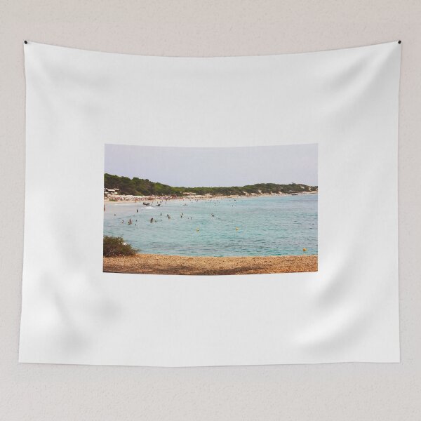 Aperçu de l'œuvre Plage saline d'Ibiza en été dans les îles Baléares créée et vendue par alessiapenny.