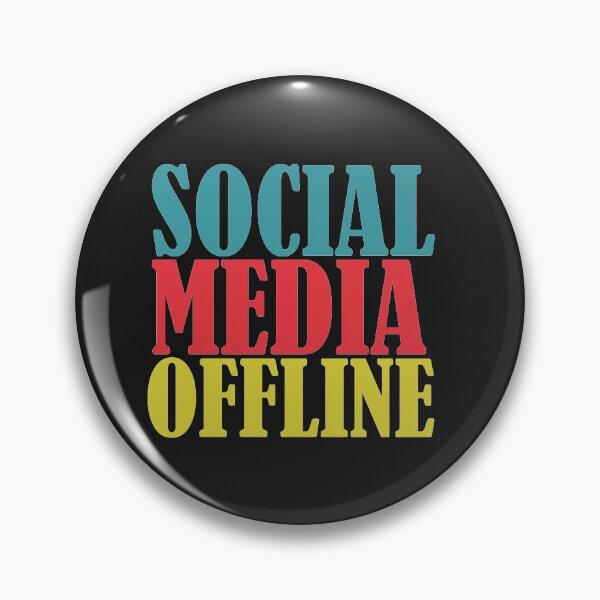 Item preview, Social Media Offline- Social media Detox- Social Media Luxury- Retro/ Vintage Colors designed and sold by EvaWolf.