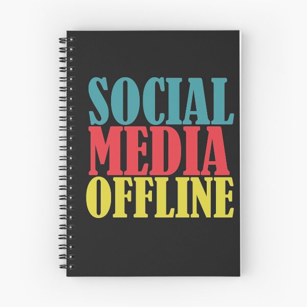 Item preview, Social Media Offline- Social media Detox- Social Media Luxury- Retro/ Vintage Colors designed and sold by EvaWolf.