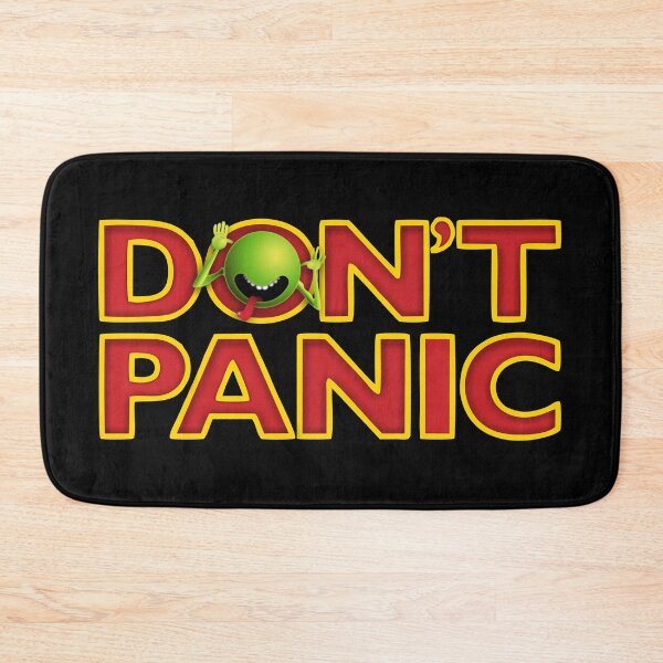 Item preview, Don't Panic designed and sold by JHermanRussell.