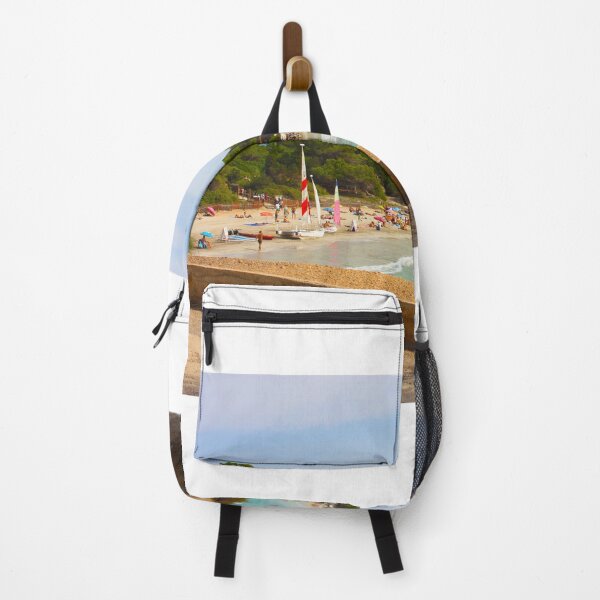Item preview, saline beach of ibiza in summer in the balearic islands designed and sold by alessiapenny.