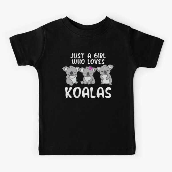 Just A Girl Who Loves Koalas Gifts Koala Gifts Girls Koala Art Board Print  for Sale by DSWShirts