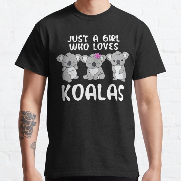 Just A Girl Who Loves Koalas Gifts Koala Gifts Girls Koala Art Board Print  for Sale by DSWShirts