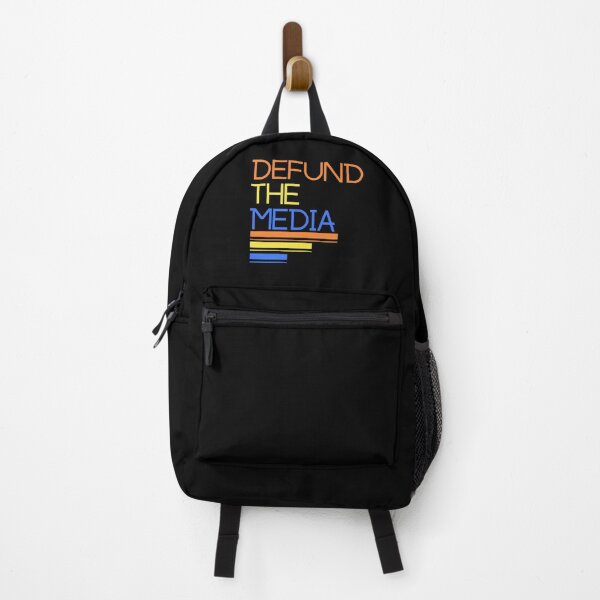 Item preview, Retro Vintage Defund The Media Anti Fake News 80's Tee designed and sold by BrighterVibes.