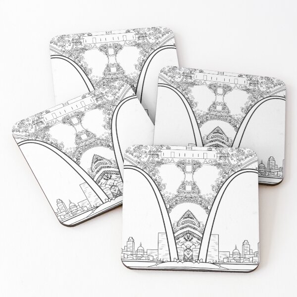 Item preview, Black and white silhouettes print designed and sold by Mahnoor Haroon  Niazi.