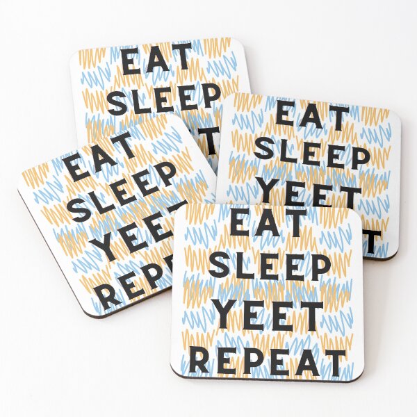 Item preview, Eat Sleep Yeet Repeat Sunny Design designed and sold by garhoud.