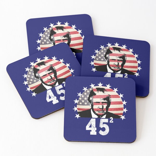 Item preview, Trump 45 Squared Second Term USA 2020 Election designed and sold by scrolla.