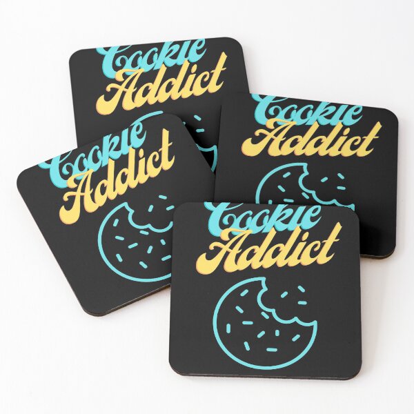 Item preview, Cookie addict funny food design designed and sold by shopbikeshirt.
